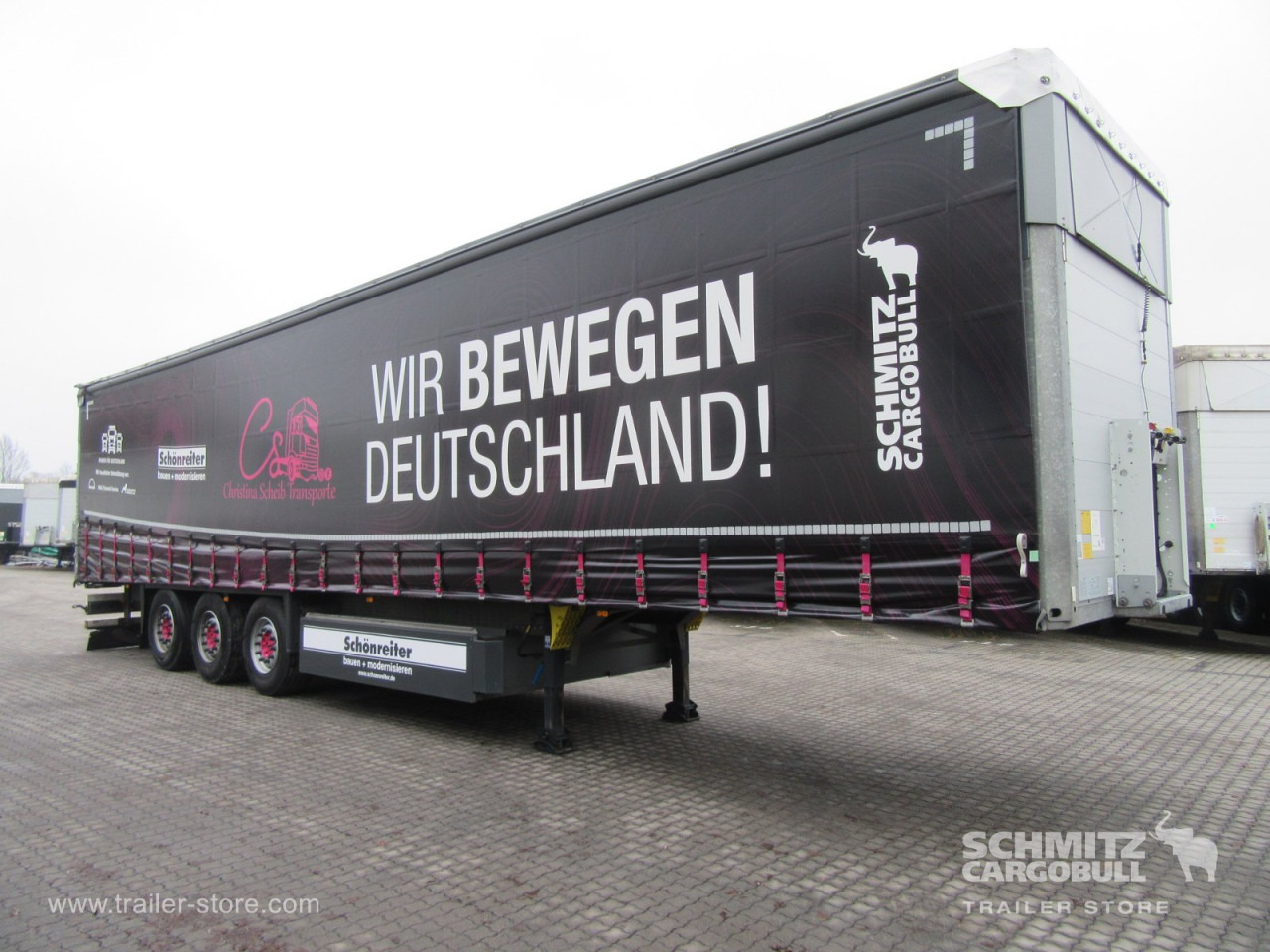 SCHMITZ Auflieger Curtainsider Standard - Pressukapellipuoliperävaunu: kuva SCHMITZ Auflieger Curtainsider Standard - Pressukapellipuoliperävaunu SCHMITZ Auflieger Curtainsider Standard - Pressukapellipuoliperävaunu: kuva SCHMITZ Auflieger Curtainsider Standard - Pressukapellipuoliperävaunu