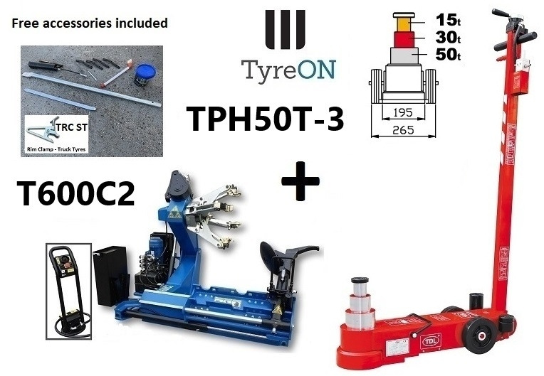 T600C2 + TPH50T-3 - Korjaamolaitteet: kuva T600C2 + TPH50T-3 - Korjaamolaitteet T600C2 + TPH50T-3 - Korjaamolaitteet: kuva T600C2 + TPH50T-3 - Korjaamolaitteet