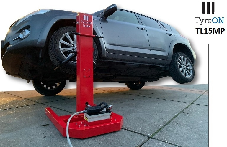 TL15MP mobile single post autolift - easyjacklift 3000 kg - air hydraulic - Lift vehicles up to 3000 kg from the side - Korjaamolaitteet: kuva TL15MP mobile single post autolift - easyjacklift 3000 kg - air hydraulic - Lift vehicles up to 3000 kg from the side - Korjaamolaitteet TL15MP mobile single post autolift - easyjacklift 3000 kg - air hydraulic - Lift vehicles up to 3000 kg from the side - Korjaamolaitteet: kuva TL15MP mobile single post autolift - easyjacklift 3000 kg - air hydraulic - Lift vehicles up to 3000 kg from the side - Korjaamolaitteet