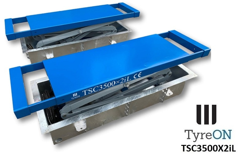 TSC3500X2iL In floor scissor lift - Double extensions - Recessed containers - Korjaamolaitteet: kuva TSC3500X2iL In floor scissor lift - Double extensions - Recessed containers - Korjaamolaitteet TSC3500X2iL In floor scissor lift - Double extensions - Recessed containers - Korjaamolaitteet: kuva TSC3500X2iL In floor scissor lift - Double extensions - Recessed containers - Korjaamolaitteet