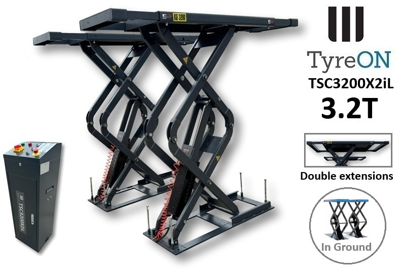 TSC3500X2iL in floor scissor lift - double extensions- Platform length up to 224 cm - also for longer vehicles - Korjaamolaitteet: kuva TSC3500X2iL in floor scissor lift - double extensions- Platform length up to 224 cm - also for longer vehicles - Korjaamolaitteet TSC3500X2iL in floor scissor lift - double extensions- Platform length up to 224 cm - also for longer vehicles - Korjaamolaitteet: kuva TSC3500X2iL in floor scissor lift - double extensions- Platform length up to 224 cm - also for longer vehicles - Korjaamolaitteet