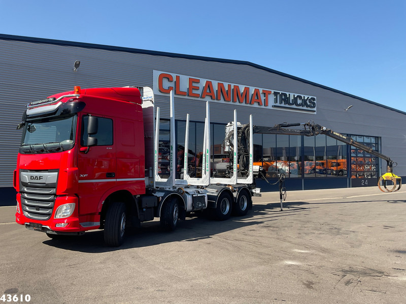 DAF FAD XF 530 8x4 Holzkran - Nosturiauto: kuva DAF FAD XF 530 8x4 Holzkran - Nosturiauto DAF FAD XF 530 8x4 Holzkran - Nosturiauto: kuva DAF FAD XF 530 8x4 Holzkran - Nosturiauto