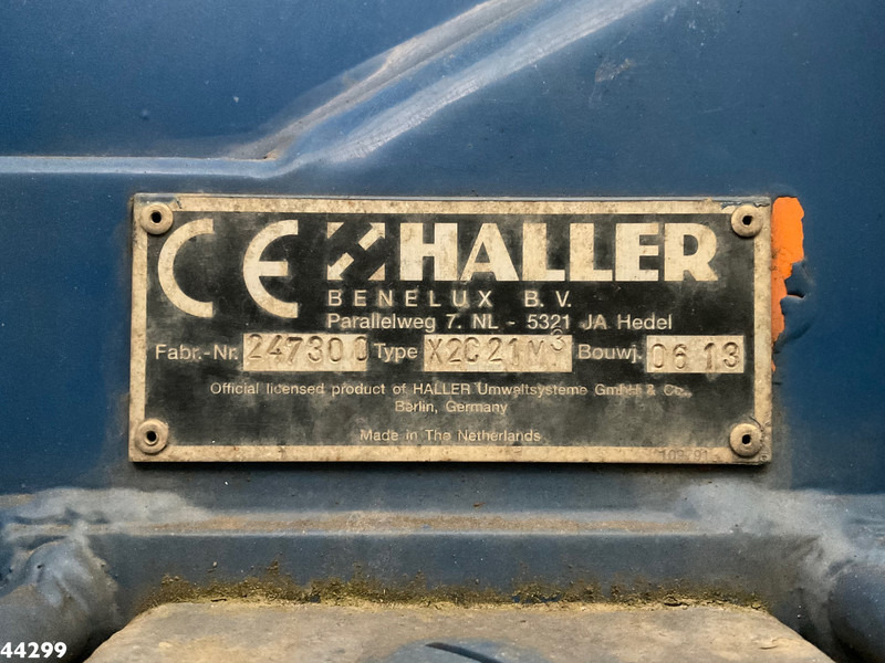 Roska-auto DAF FAG 75 CF 250 Euro 5 Haller 21m³: kuva Roska-auto DAF FAG 75 CF 250 Euro 5 Haller 21m³