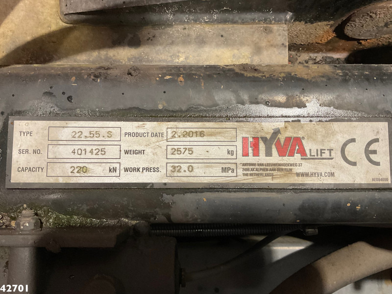 Koukkulava kuorma-auto, Nosturiauto DAF FAQ CF 400 8x2 Euro 6 HMF 21 Tonmeter laadkraan: kuva Koukkulava kuorma-auto, Nosturiauto DAF FAQ CF 400 8x2 Euro 6 HMF 21 Tonmeter laadkraan