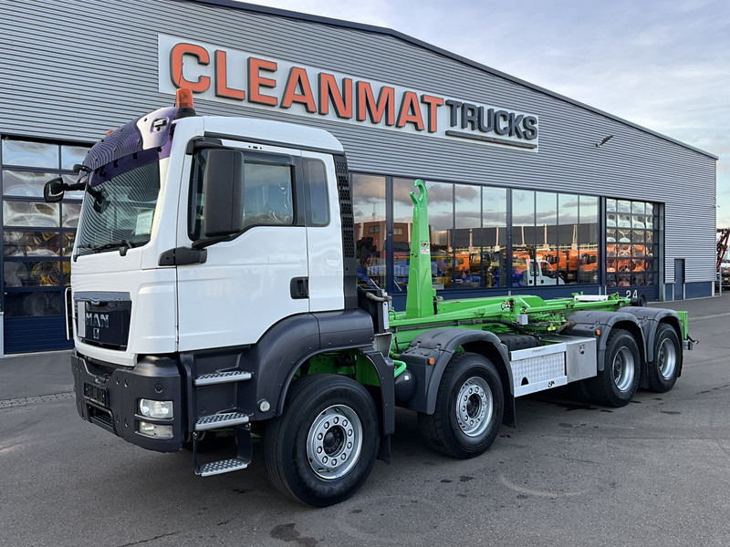 MAN TGA 41.440 8x4 Full Steel AJK 26 Ton Haakarmsysteem - Koukkulava kuorma-auto: kuva MAN TGA 41.440 8x4 Full Steel AJK 26 Ton Haakarmsysteem - Koukkulava kuorma-auto MAN TGA 41.440 8x4 Full Steel AJK 26 Ton Haakarmsysteem - Koukkulava kuorma-auto: kuva MAN TGA 41.440 8x4 Full Steel AJK 26 Ton Haakarmsysteem - Koukkulava kuorma-auto