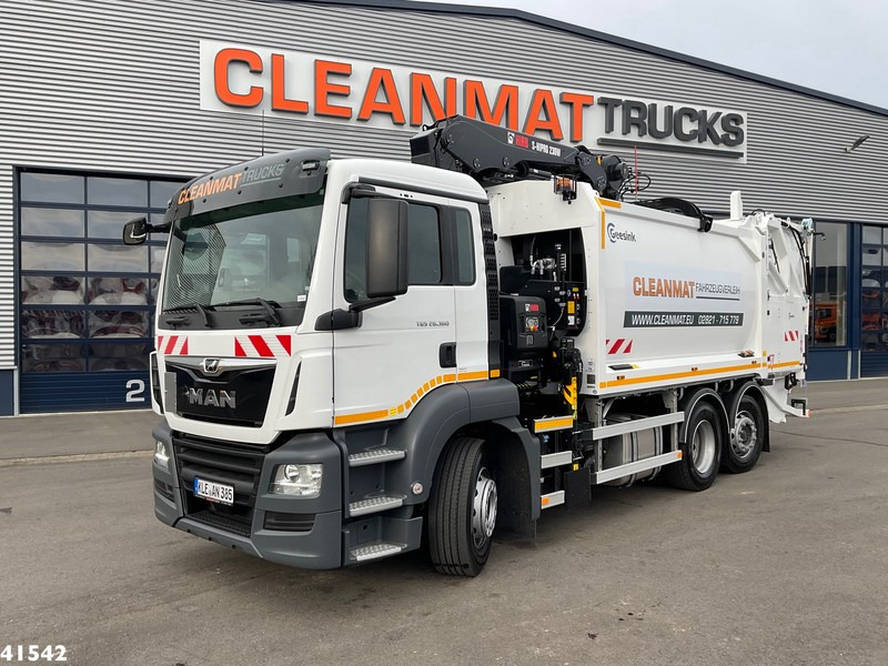 MAN TGS 26.360 Hiab 23 ton/meter laadkraan - Roska-auto: kuva MAN TGS 26.360 Hiab 23 ton/meter laadkraan - Roska-auto MAN TGS 26.360 Hiab 23 ton/meter laadkraan - Roska-auto: kuva MAN TGS 26.360 Hiab 23 ton/meter laadkraan - Roska-auto