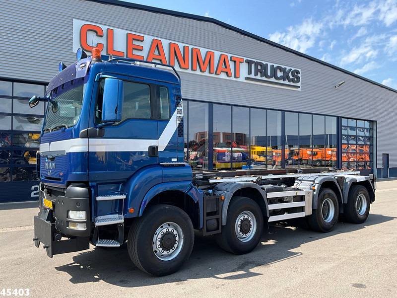 MAN TGS 43.440 8x8 HTS 30 Ton containersysteem + Vossebelt 20m³ container - Kuorma-auto - vaijerivaihtolava: kuva MAN TGS 43.440 8x8 HTS 30 Ton containersysteem + Vossebelt 20m³ container - Kuorma-auto - vaijerivaihtolava MAN TGS 43.440 8x8 HTS 30 Ton containersysteem + Vossebelt 20m³ container - Kuorma-auto - vaijerivaihtolava: kuva MAN TGS 43.440 8x8 HTS 30 Ton containersysteem + Vossebelt 20m³ container - Kuorma-auto - vaijerivaihtolava