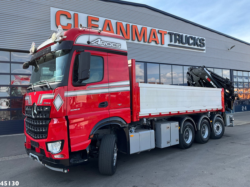 Mercedes-Benz Arocs 3263 8x4 Euro 6 Hiab 37 Tonmeter laadkraan + Fly-Jib - Kippiauto kuorma-auto, Nosturiauto: kuva Mercedes-Benz Arocs 3263 8x4 Euro 6 Hiab 37 Tonmeter laadkraan + Fly-Jib - Kippiauto kuorma-auto, Nosturiauto Mercedes-Benz Arocs 3263 8x4 Euro 6 Hiab 37 Tonmeter laadkraan + Fly-Jib - Kippiauto kuorma-auto, Nosturiauto: kuva Mercedes-Benz Arocs 3263 8x4 Euro 6 Hiab 37 Tonmeter laadkraan + Fly-Jib - Kippiauto kuorma-auto, Nosturiauto