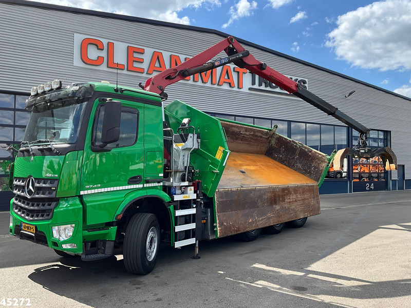Mercedes-Benz Arocs 3743 8x4 Euro 6 HMF 19 Tonmeter Elektrisch/Hydraulisch aangedreven Z-kraan - Kippiauto kuorma-auto, Nosturiauto: kuva Mercedes-Benz Arocs 3743 8x4 Euro 6 HMF 19 Tonmeter Elektrisch/Hydraulisch aangedreven Z-kraan - Kippiauto kuorma-auto, Nosturiauto Mercedes-Benz Arocs 3743 8x4 Euro 6 HMF 19 Tonmeter Elektrisch/Hydraulisch aangedreven Z-kraan - Kippiauto kuorma-auto, Nosturiauto: kuva Mercedes-Benz Arocs 3743 8x4 Euro 6 HMF 19 Tonmeter Elektrisch/Hydraulisch aangedreven Z-kraan - Kippiauto kuorma-auto, Nosturiauto