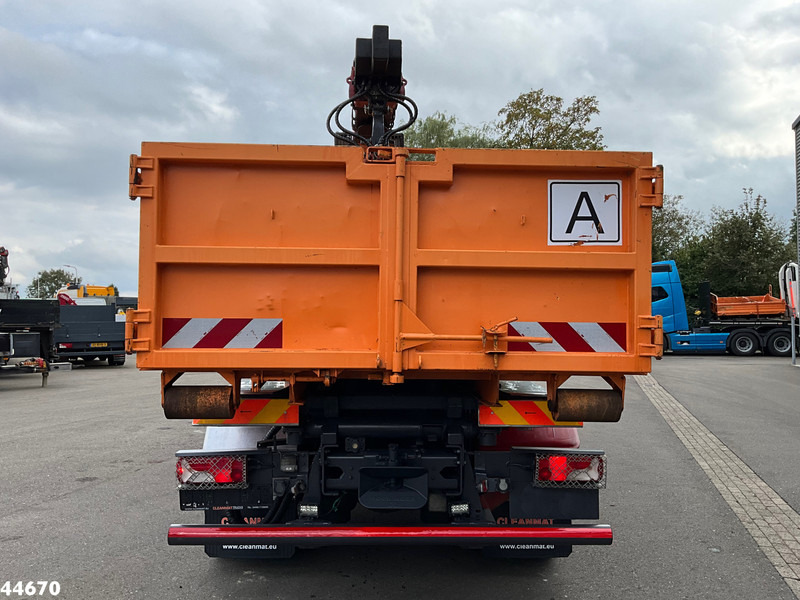 Kippiauto kuorma-auto, Nosturiauto Scania P 320 HMF 12 Tonmeter Z-kraan + Kipper 11m³: kuva Kippiauto kuorma-auto, Nosturiauto Scania P 320 HMF 12 Tonmeter Z-kraan + Kipper 11m³