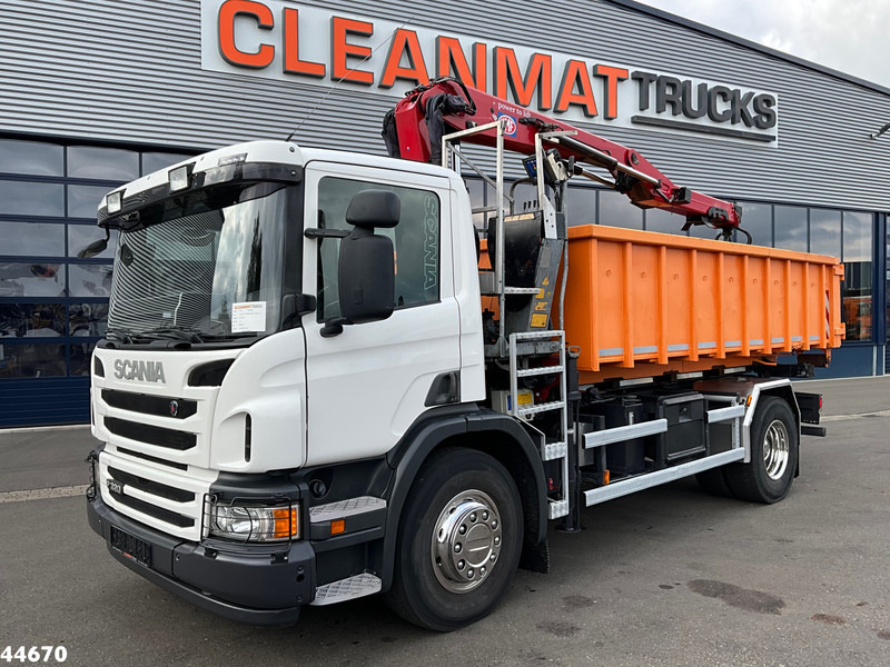Scania P 320 HMF 12 Tonmeter Z-kraan + Kipper 11m³ - Kippiauto kuorma-auto, Nosturiauto: kuva Scania P 320 HMF 12 Tonmeter Z-kraan + Kipper 11m³ - Kippiauto kuorma-auto, Nosturiauto Scania P 320 HMF 12 Tonmeter Z-kraan + Kipper 11m³ - Kippiauto kuorma-auto, Nosturiauto: kuva Scania P 320 HMF 12 Tonmeter Z-kraan + Kipper 11m³ - Kippiauto kuorma-auto, Nosturiauto