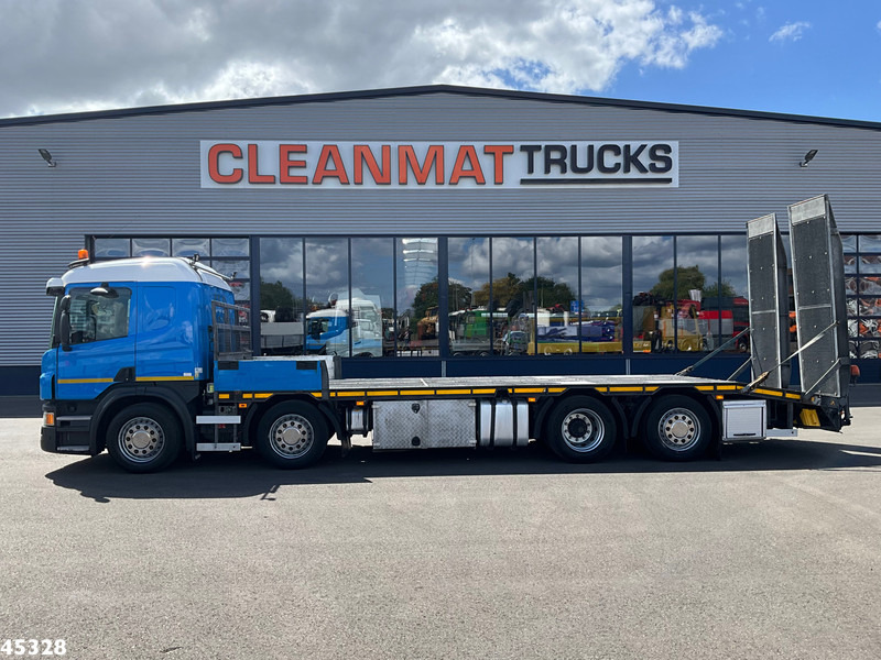 Scania P 410 8x2 Euro 6 Retarder Autotransporter met hydraulische oprijrampen - Kuljetin kuorma-auto: kuva Scania P 410 8x2 Euro 6 Retarder Autotransporter met hydraulische oprijrampen - Kuljetin kuorma-auto Scania P 410 8x2 Euro 6 Retarder Autotransporter met hydraulische oprijrampen - Kuljetin kuorma-auto: kuva Scania P 410 8x2 Euro 6 Retarder Autotransporter met hydraulische oprijrampen - Kuljetin kuorma-auto