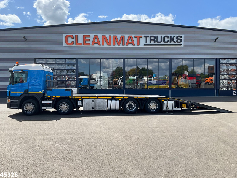 Scania P 410 8x2 Euro 6 Retarder Autotransporter met hydraulische oprijrampen - Kuljetin kuorma-auto: kuva Scania P 410 8x2 Euro 6 Retarder Autotransporter met hydraulische oprijrampen - Kuljetin kuorma-auto Scania P 410 8x2 Euro 6 Retarder Autotransporter met hydraulische oprijrampen - Kuljetin kuorma-auto: kuva Scania P 410 8x2 Euro 6 Retarder Autotransporter met hydraulische oprijrampen - Kuljetin kuorma-auto