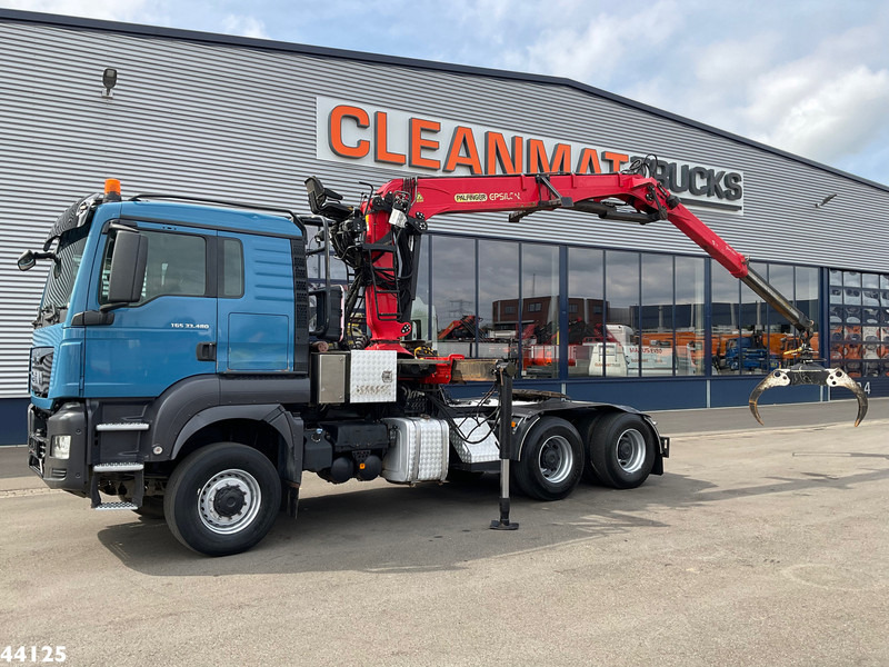 MAN TGS 33.480 6x6 Euro 6 Palfinger 27 Tonmeter boomkraan - Vetopöytäauto: kuva MAN TGS 33.480 6x6 Euro 6 Palfinger 27 Tonmeter boomkraan - Vetopöytäauto MAN TGS 33.480 6x6 Euro 6 Palfinger 27 Tonmeter boomkraan - Vetopöytäauto: kuva MAN TGS 33.480 6x6 Euro 6 Palfinger 27 Tonmeter boomkraan - Vetopöytäauto