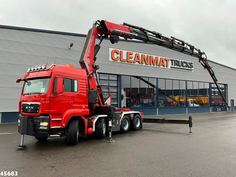 MAN TGS 41.480 8x4 ZF Intarder Fassi 130 Tonmeter laadkraan + Fly-JIb - Vetopöytäauto: kuva MAN TGS 41.480 8x4 ZF Intarder Fassi 130 Tonmeter laadkraan + Fly-JIb - Vetopöytäauto MAN TGS 41.480 8x4 ZF Intarder Fassi 130 Tonmeter laadkraan + Fly-JIb - Vetopöytäauto: kuva MAN TGS 41.480 8x4 ZF Intarder Fassi 130 Tonmeter laadkraan + Fly-JIb - Vetopöytäauto