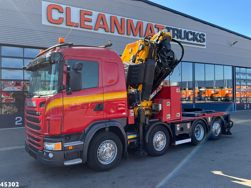 Scania G 480 8x2 Fassi 95 Tonmeter ladkraan + Fly-Jib - Vetopöytäauto: kuva Scania G 480 8x2 Fassi 95 Tonmeter ladkraan + Fly-Jib - Vetopöytäauto Scania G 480 8x2 Fassi 95 Tonmeter ladkraan + Fly-Jib - Vetopöytäauto: kuva Scania G 480 8x2 Fassi 95 Tonmeter ladkraan + Fly-Jib - Vetopöytäauto