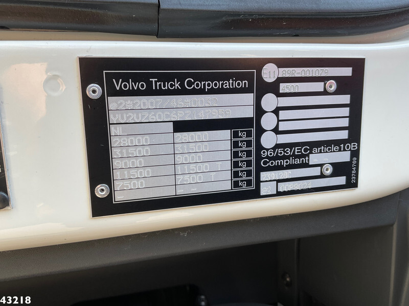 Roska-auto Volvo FE 350 VDL Translift zijlader: kuva Roska-auto Volvo FE 350 VDL Translift zijlader