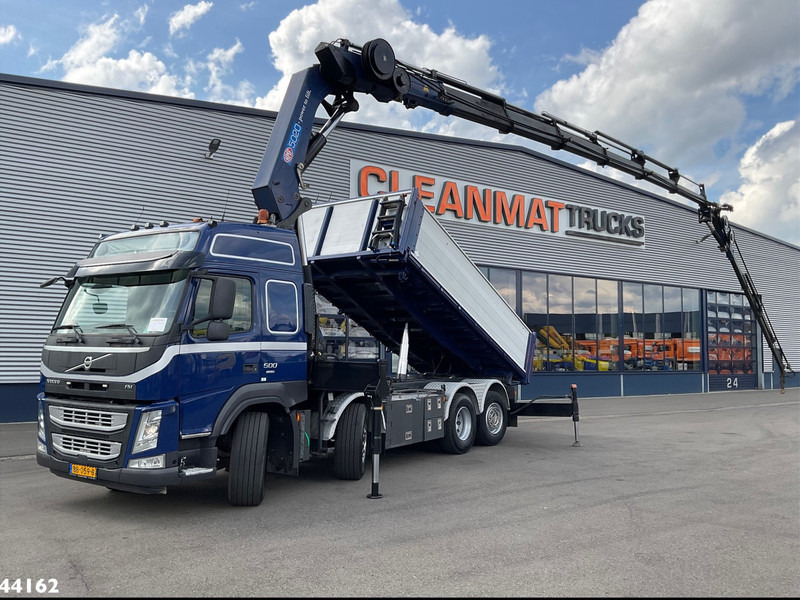 Volvo FM 500 Euro 6 HMF 50 Tonmeter laadkraan + Fly-Jib - Kippiauto kuorma-auto, Nosturiauto: kuva Volvo FM 500 Euro 6 HMF 50 Tonmeter laadkraan + Fly-Jib - Kippiauto kuorma-auto, Nosturiauto Volvo FM 500 Euro 6 HMF 50 Tonmeter laadkraan + Fly-Jib - Kippiauto kuorma-auto, Nosturiauto: kuva Volvo FM 500 Euro 6 HMF 50 Tonmeter laadkraan + Fly-Jib - Kippiauto kuorma-auto, Nosturiauto