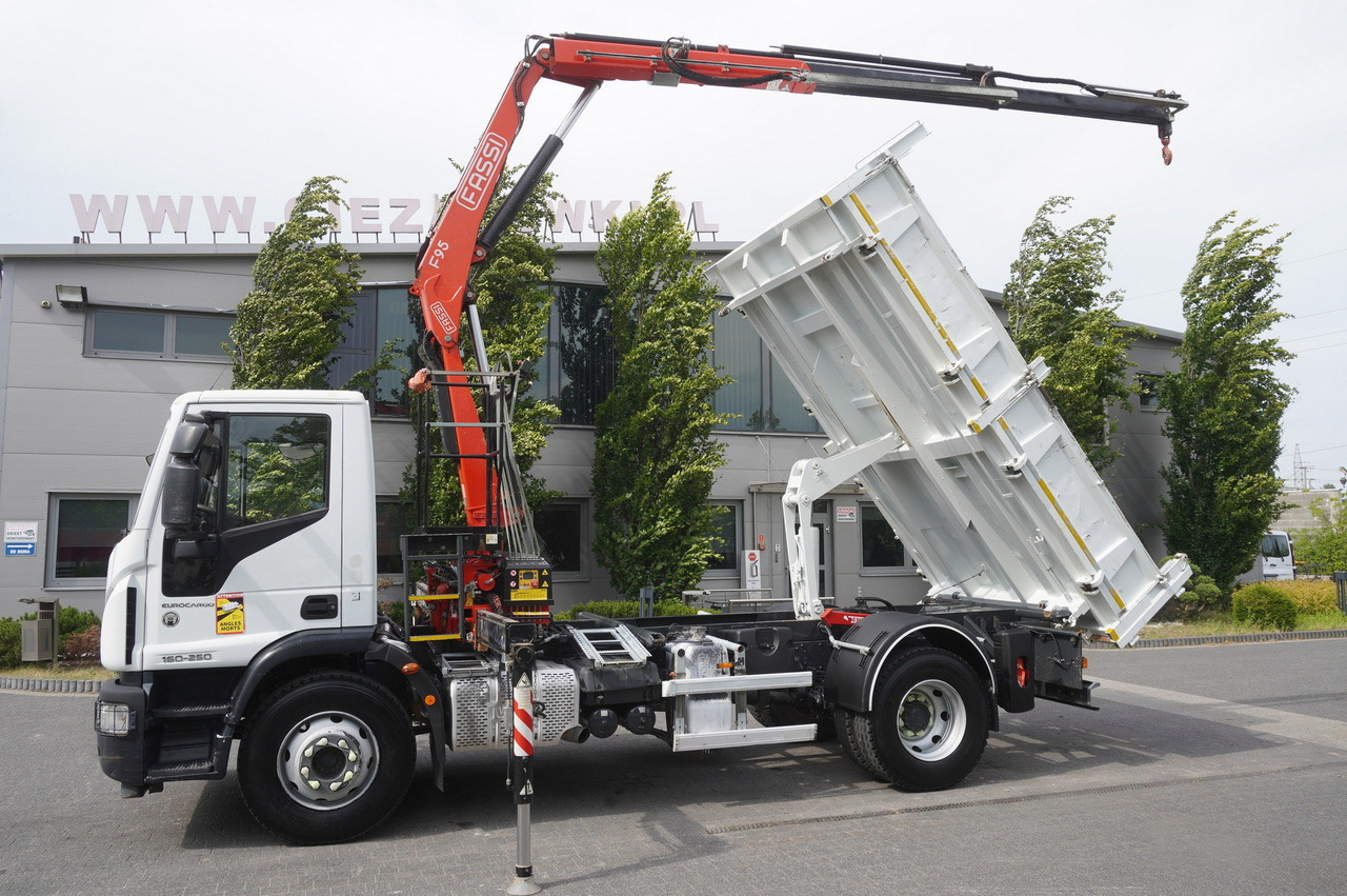 IVECO Eurocargo 160-250 / Fassi F95 crane / 120 tho. km / 3-sided tipper - Nosturiauto: kuva IVECO Eurocargo 160-250 / Fassi F95 crane / 120 tho. km / 3-sided tipper - Nosturiauto IVECO Eurocargo 160-250 / Fassi F95 crane / 120 tho. km / 3-sided tipper - Nosturiauto: kuva IVECO Eurocargo 160-250 / Fassi F95 crane / 120 tho. km / 3-sided tipper - Nosturiauto