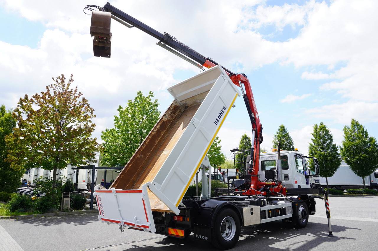 IVECO Eurocargo 160E22 EEV Dump truck / Bortmatic / Crane FASSI F95A.0.22 - Lava-kuorma-auto, Nosturiauto: kuva IVECO Eurocargo 160E22 EEV Dump truck / Bortmatic / Crane FASSI F95A.0.22 - Lava-kuorma-auto, Nosturiauto IVECO Eurocargo 160E22 EEV Dump truck / Bortmatic / Crane FASSI F95A.0.22 - Lava-kuorma-auto, Nosturiauto: kuva IVECO Eurocargo 160E22 EEV Dump truck / Bortmatic / Crane FASSI F95A.0.22 - Lava-kuorma-auto, Nosturiauto
