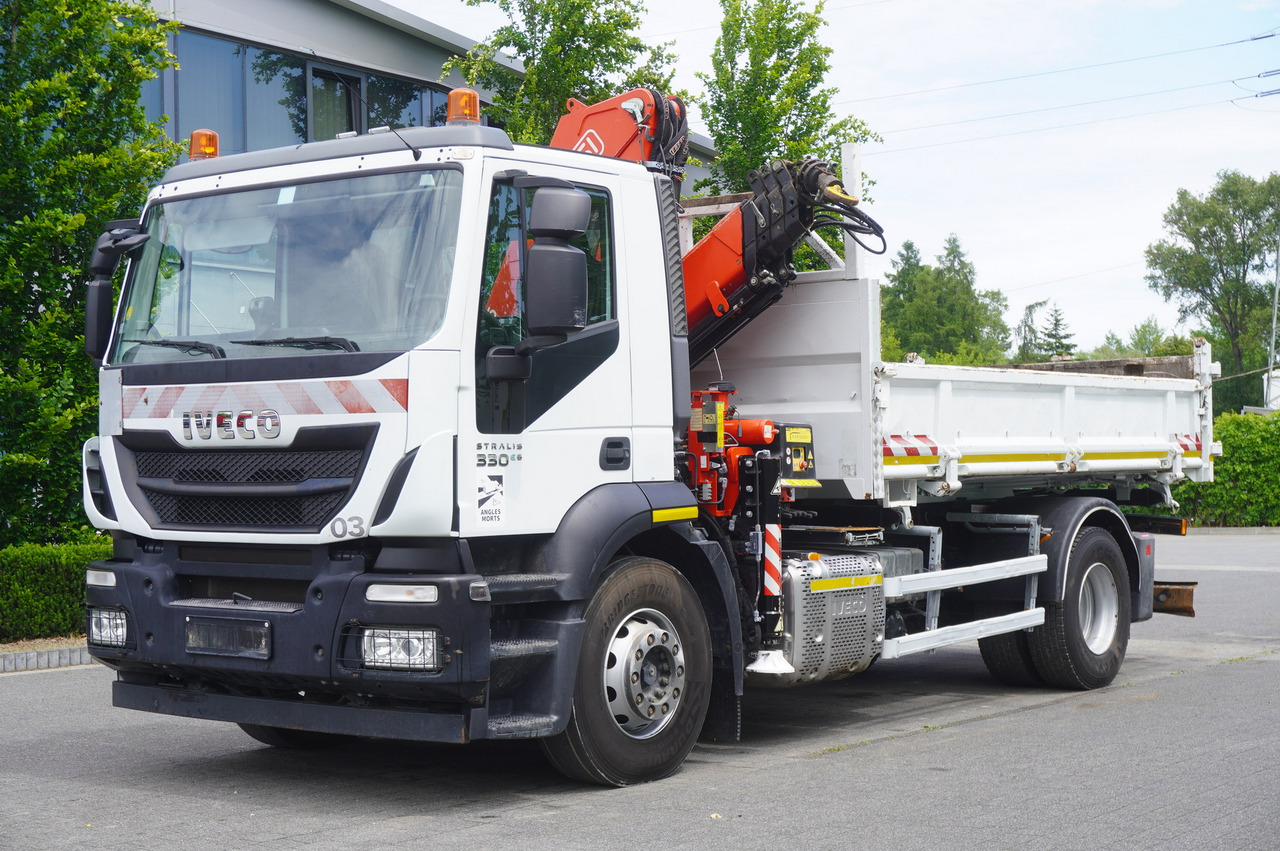 IVECO STRALIS 330 E6 / FASSI 195A 8.5 T / 3-side tipper - Kippiauto kuorma-auto, Nosturiauto: kuva IVECO STRALIS 330 E6 / FASSI 195A 8.5 T / 3-side tipper - Kippiauto kuorma-auto, Nosturiauto IVECO STRALIS 330 E6 / FASSI 195A 8.5 T / 3-side tipper - Kippiauto kuorma-auto, Nosturiauto: kuva IVECO STRALIS 330 E6 / FASSI 195A 8.5 T / 3-side tipper - Kippiauto kuorma-auto, Nosturiauto