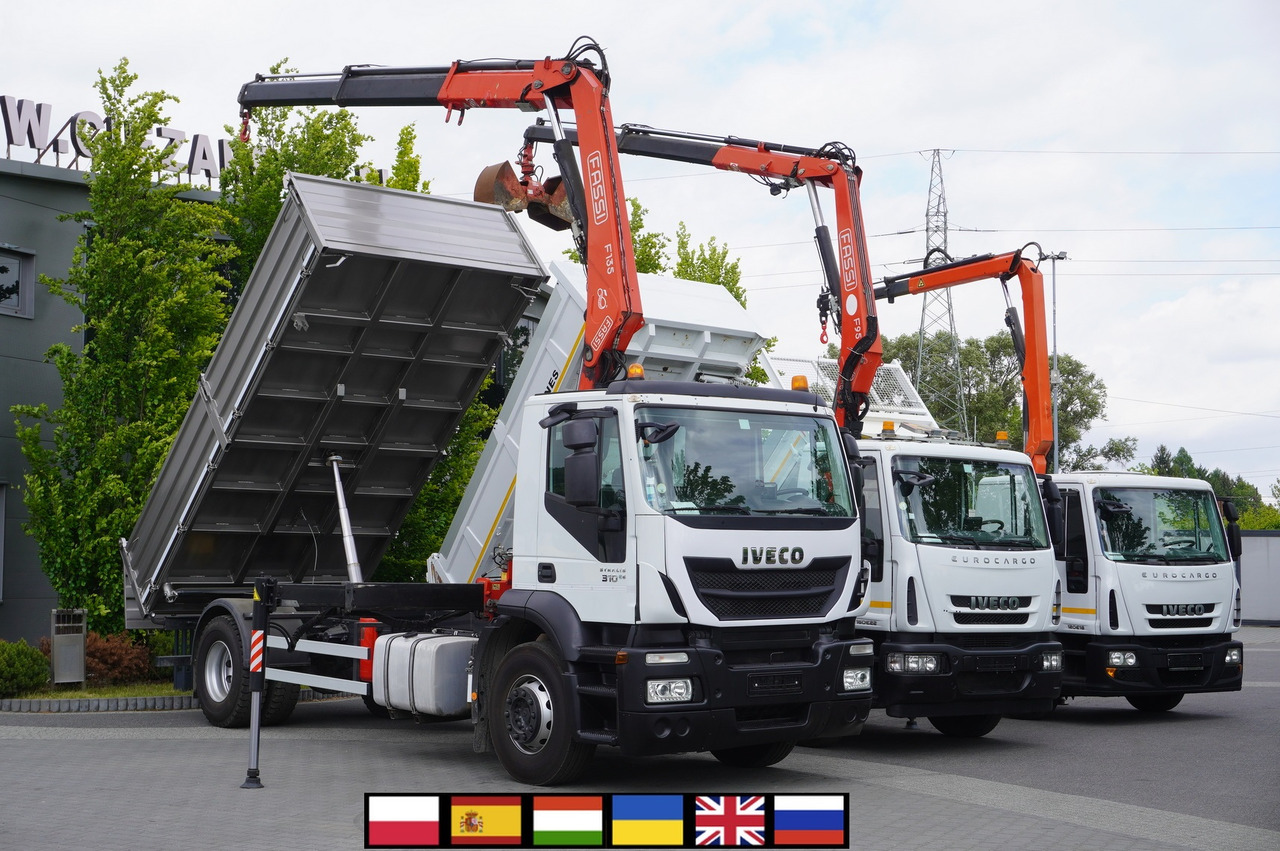 IVECO Stralis 310 E6 / NEW 3-sided tipper / Fassi F135 crane with remote control - Lava-kuorma-auto, Nosturiauto: kuva IVECO Stralis 310 E6 / NEW 3-sided tipper / Fassi F135 crane with remote control - Lava-kuorma-auto, Nosturiauto IVECO Stralis 310 E6 / NEW 3-sided tipper / Fassi F135 crane with remote control - Lava-kuorma-auto, Nosturiauto: kuva IVECO Stralis 310 E6 / NEW 3-sided tipper / Fassi F135 crane with remote control - Lava-kuorma-auto, Nosturiauto