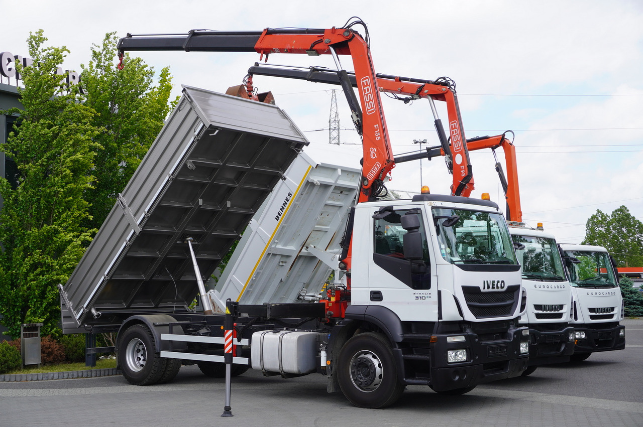 IVECO Stralis 310 E6 / NEW 3-sided tipper / Fassi F135 crane with remote control - Lava-kuorma-auto, Nosturiauto: kuva IVECO Stralis 310 E6 / NEW 3-sided tipper / Fassi F135 crane with remote control - Lava-kuorma-auto, Nosturiauto IVECO Stralis 310 E6 / NEW 3-sided tipper / Fassi F135 crane with remote control - Lava-kuorma-auto, Nosturiauto: kuva IVECO Stralis 310 E6 / NEW 3-sided tipper / Fassi F135 crane with remote control - Lava-kuorma-auto, Nosturiauto