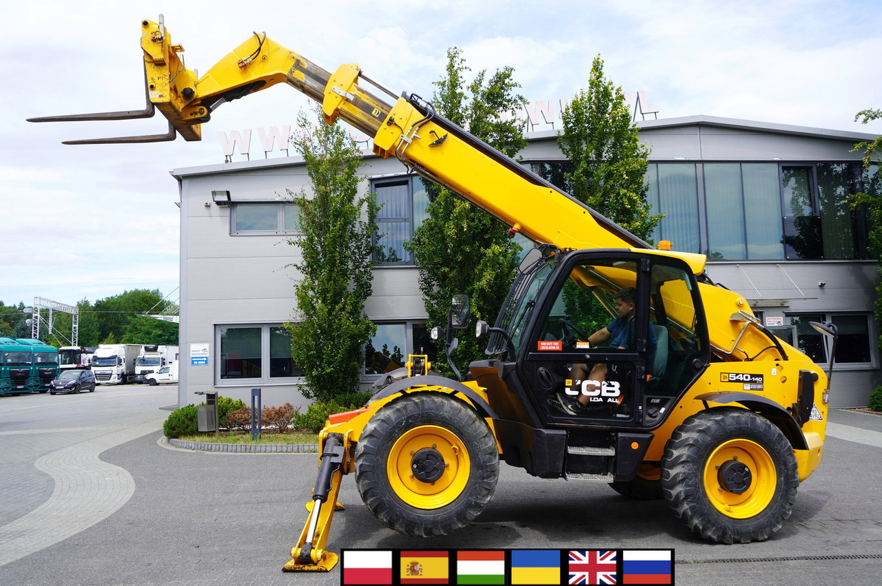 JCB 540-140 telescopic loader / 14 m range / 1800 MTH - Teleskooppikuormaaja: kuva JCB 540-140 telescopic loader / 14 m range / 1800 MTH - Teleskooppikuormaaja JCB 540-140 telescopic loader / 14 m range / 1800 MTH - Teleskooppikuormaaja: kuva JCB 540-140 telescopic loader / 14 m range / 1800 MTH - Teleskooppikuormaaja