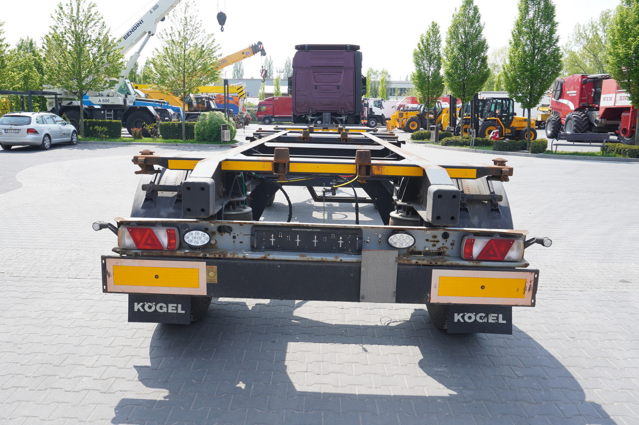 KOGEL AWE 18, two-axle, BDF, 7.5m chassis , air suspension, SAF axles - Alusta perävaunu: kuva KOGEL AWE 18, two-axle, BDF, 7.5m chassis , air suspension, SAF axles - Alusta perävaunu KOGEL AWE 18, two-axle, BDF, 7.5m chassis , air suspension, SAF axles - Alusta perävaunu: kuva KOGEL AWE 18, two-axle, BDF, 7.5m chassis , air suspension, SAF axles - Alusta perävaunu
