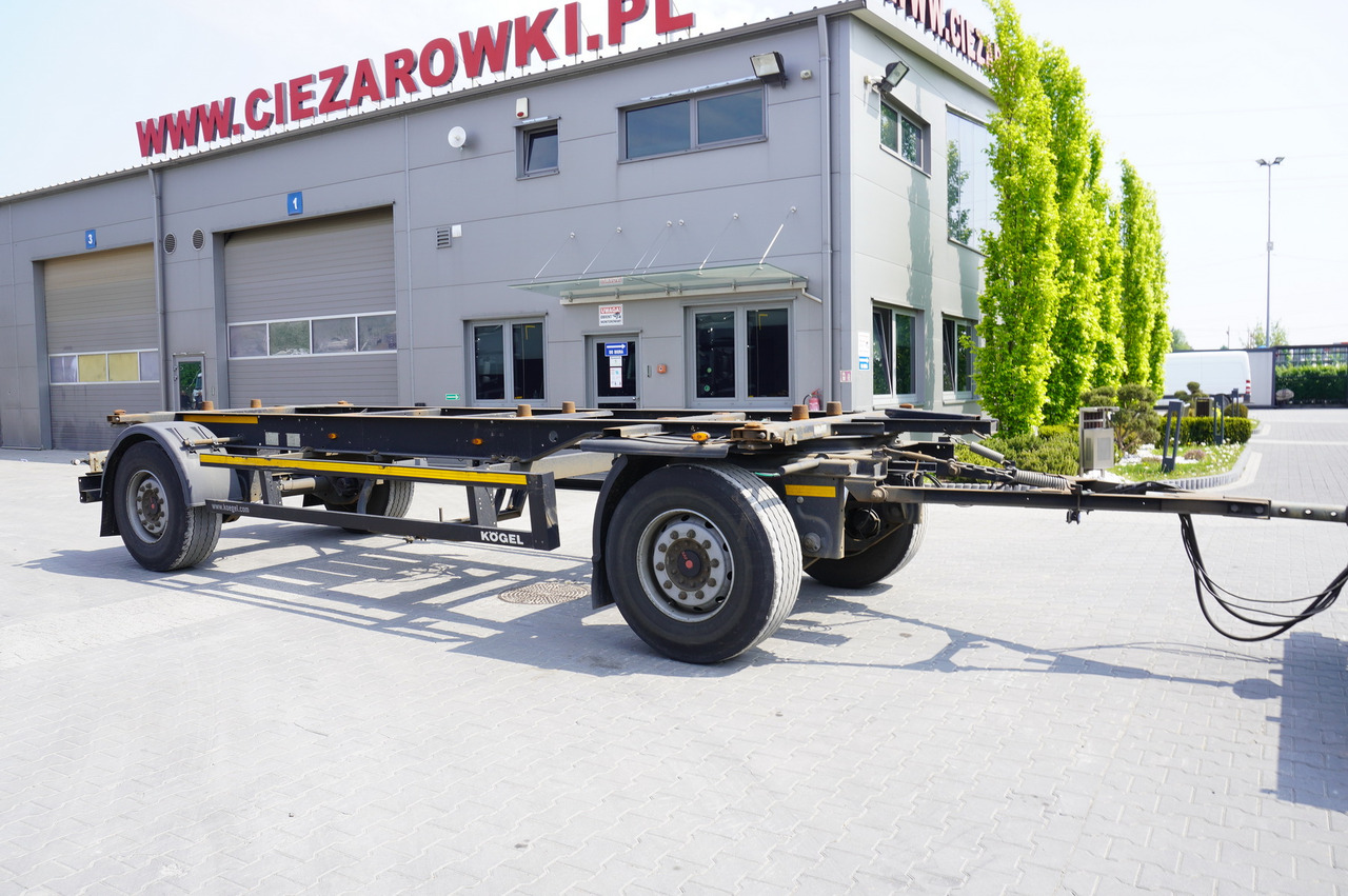 KOGEL AWE 18, two-axle, BDF, 7.5m chassis , air suspension, SAF axles - Alusta perävaunu: kuva KOGEL AWE 18, two-axle, BDF, 7.5m chassis , air suspension, SAF axles - Alusta perävaunu KOGEL AWE 18, two-axle, BDF, 7.5m chassis , air suspension, SAF axles - Alusta perävaunu: kuva KOGEL AWE 18, two-axle, BDF, 7.5m chassis , air suspension, SAF axles - Alusta perävaunu