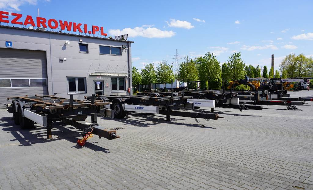 KRONE Trailer Krone BDF / 18 t - Konttialus/ Vaihtokuormatilat perävaunu: kuva KRONE Trailer Krone BDF / 18 t - Konttialus/ Vaihtokuormatilat perävaunu KRONE Trailer Krone BDF / 18 t - Konttialus/ Vaihtokuormatilat perävaunu: kuva KRONE Trailer Krone BDF / 18 t - Konttialus/ Vaihtokuormatilat perävaunu