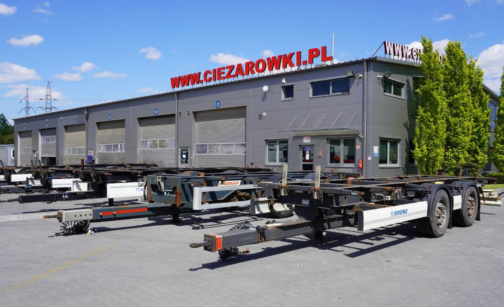 KRONE Trailer Krone BDF / 18 t - Konttialus/ Vaihtokuormatilat perävaunu: kuva KRONE Trailer Krone BDF / 18 t - Konttialus/ Vaihtokuormatilat perävaunu KRONE Trailer Krone BDF / 18 t - Konttialus/ Vaihtokuormatilat perävaunu: kuva KRONE Trailer Krone BDF / 18 t - Konttialus/ Vaihtokuormatilat perävaunu