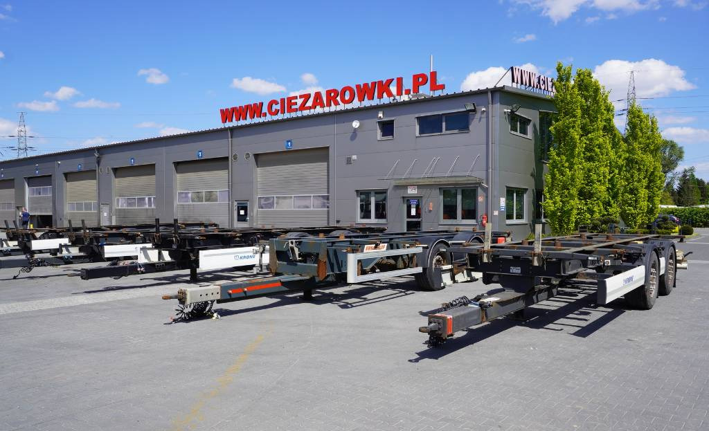 KRONE Trailer Krone BDF / 18 t - Konttialus/ Vaihtokuormatilat perävaunu: kuva KRONE Trailer Krone BDF / 18 t - Konttialus/ Vaihtokuormatilat perävaunu KRONE Trailer Krone BDF / 18 t - Konttialus/ Vaihtokuormatilat perävaunu: kuva KRONE Trailer Krone BDF / 18 t - Konttialus/ Vaihtokuormatilat perävaunu