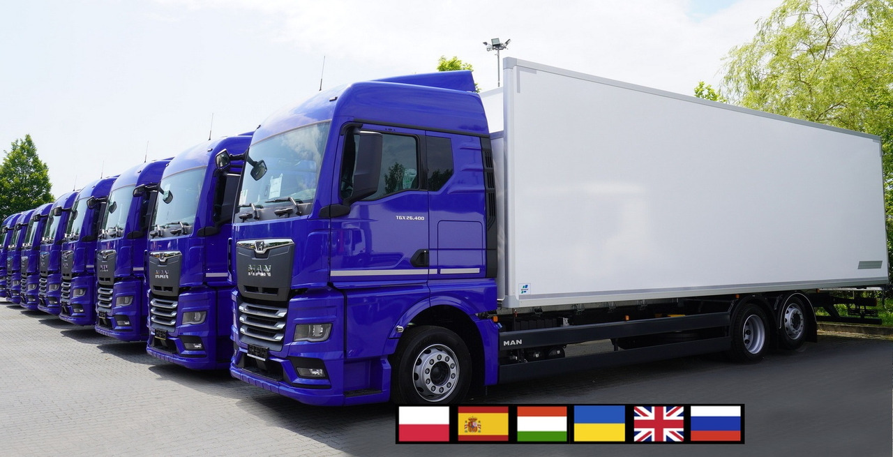 MAN New MAN TGX 26.400 / NEW IGLOOCAR refrigerator 23 pallets / 6×2 / 2024 / 10 units - Refrigeraattori kuorma-auto: kuva MAN New MAN TGX 26.400 / NEW IGLOOCAR refrigerator 23 pallets / 6×2 / 2024 / 10 units - Refrigeraattori kuorma-auto MAN New MAN TGX 26.400 / NEW IGLOOCAR refrigerator 23 pallets / 6×2 / 2024 / 10 units - Refrigeraattori kuorma-auto: kuva MAN New MAN TGX 26.400 / NEW IGLOOCAR refrigerator 23 pallets / 6×2 / 2024 / 10 units - Refrigeraattori kuorma-auto