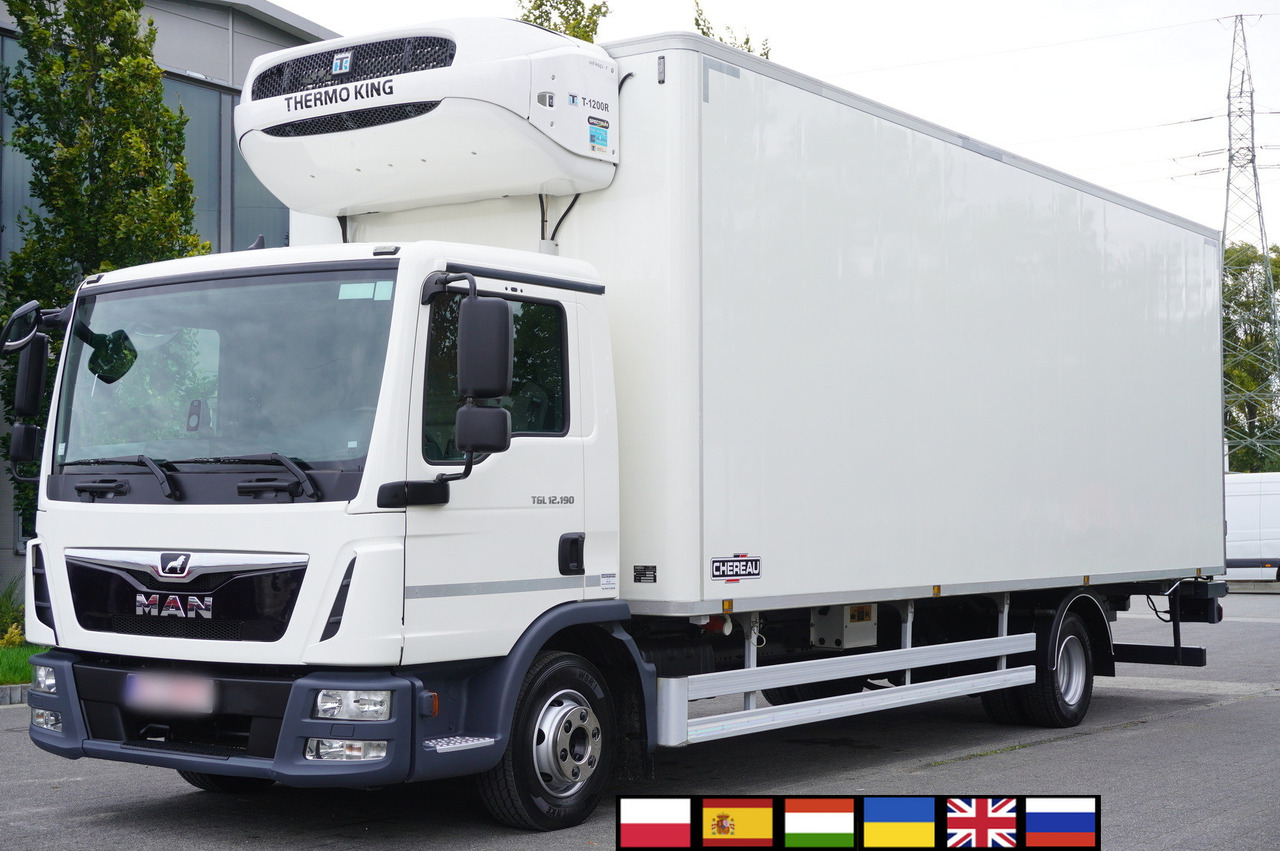 MAN TGL 12.190 / CHEREAU Refrigerator 18 PAL multitemperature / Thermoking T-1200R / 100,000 km - Refrigeraattori kuorma-auto: kuva MAN TGL 12.190 / CHEREAU Refrigerator 18 PAL multitemperature / Thermoking T-1200R / 100,000 km - Refrigeraattori kuorma-auto MAN TGL 12.190 / CHEREAU Refrigerator 18 PAL multitemperature / Thermoking T-1200R / 100,000 km - Refrigeraattori kuorma-auto: kuva MAN TGL 12.190 / CHEREAU Refrigerator 18 PAL multitemperature / Thermoking T-1200R / 100,000 km - Refrigeraattori kuorma-auto