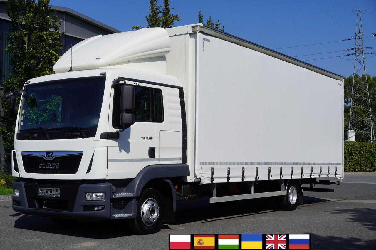 MAN TGL 12.190 / Curtainsider 19 EPAL / Sleeper cab - Pressukapelli kuorma-auto: kuva MAN TGL 12.190 / Curtainsider 19 EPAL / Sleeper cab - Pressukapelli kuorma-auto MAN TGL 12.190 / Curtainsider 19 EPAL / Sleeper cab - Pressukapelli kuorma-auto: kuva MAN TGL 12.190 / Curtainsider 19 EPAL / Sleeper cab - Pressukapelli kuorma-auto