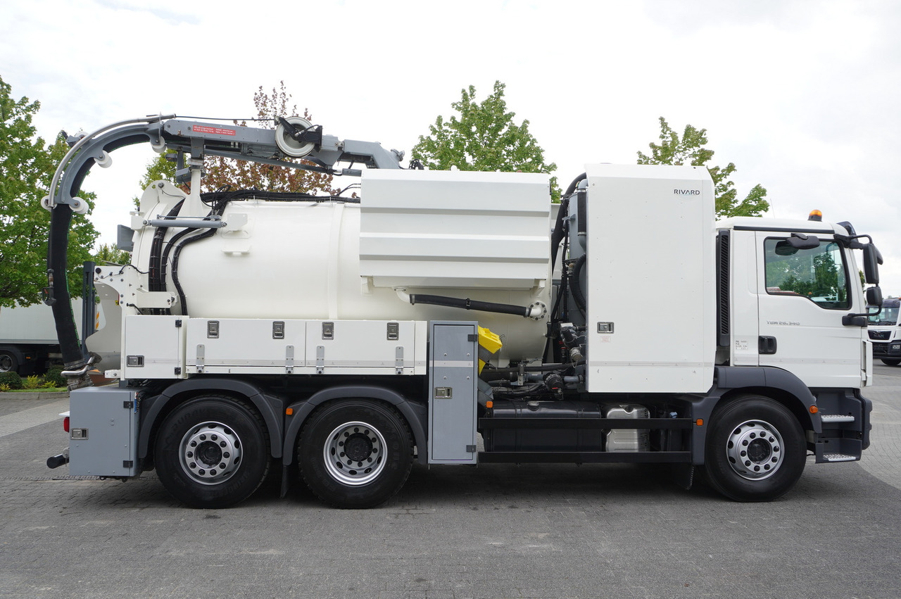 MAN TGM 26.340 E6 / RIVARD sewage cleaner 11.8 m3 / 170 tho. km / steered axle - Puhtaanpitoauto: kuva MAN TGM 26.340 E6 / RIVARD sewage cleaner 11.8 m3 / 170 tho. km / steered axle - Puhtaanpitoauto MAN TGM 26.340 E6 / RIVARD sewage cleaner 11.8 m3 / 170 tho. km / steered axle - Puhtaanpitoauto: kuva MAN TGM 26.340 E6 / RIVARD sewage cleaner 11.8 m3 / 170 tho. km / steered axle - Puhtaanpitoauto