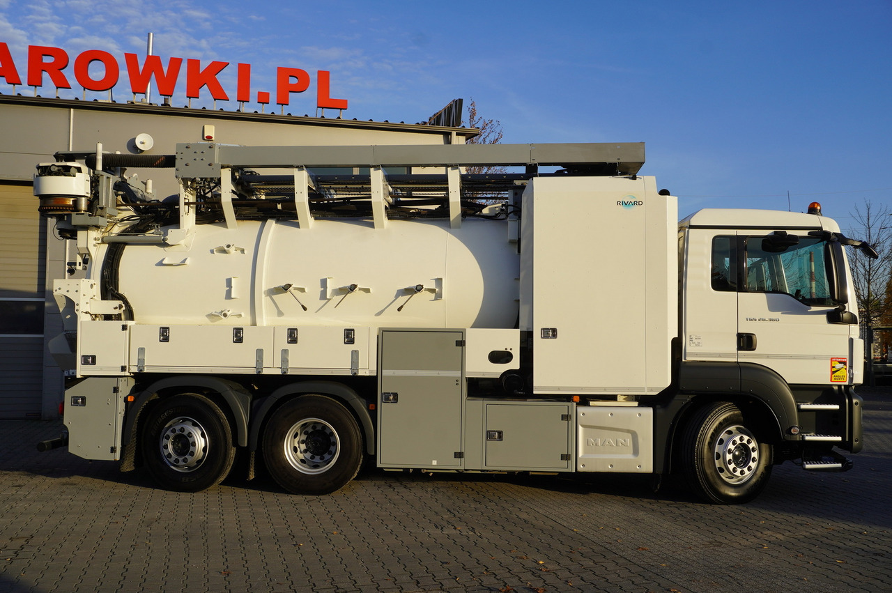 MAN TGS 26.360 E6 / RIVARD sewage cleaner 18 m3 / 180 tho. km / steering axle / 2 units - Puhtaanpitoauto: kuva MAN TGS 26.360 E6 / RIVARD sewage cleaner 18 m3 / 180 tho. km / steering axle / 2 units - Puhtaanpitoauto MAN TGS 26.360 E6 / RIVARD sewage cleaner 18 m3 / 180 tho. km / steering axle / 2 units - Puhtaanpitoauto: kuva MAN TGS 26.360 E6 / RIVARD sewage cleaner 18 m3 / 180 tho. km / steering axle / 2 units - Puhtaanpitoauto