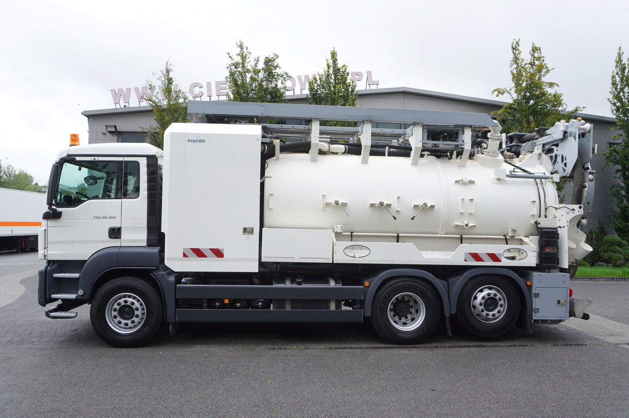 MAN TGS 26.360 E6 / RIVARD sewage cleaner 18 m3 / 180 tho. km / steering axle / 2 units - Puhtaanpitoauto: kuva MAN TGS 26.360 E6 / RIVARD sewage cleaner 18 m3 / 180 tho. km / steering axle / 2 units - Puhtaanpitoauto MAN TGS 26.360 E6 / RIVARD sewage cleaner 18 m3 / 180 tho. km / steering axle / 2 units - Puhtaanpitoauto: kuva MAN TGS 26.360 E6 / RIVARD sewage cleaner 18 m3 / 180 tho. km / steering axle / 2 units - Puhtaanpitoauto