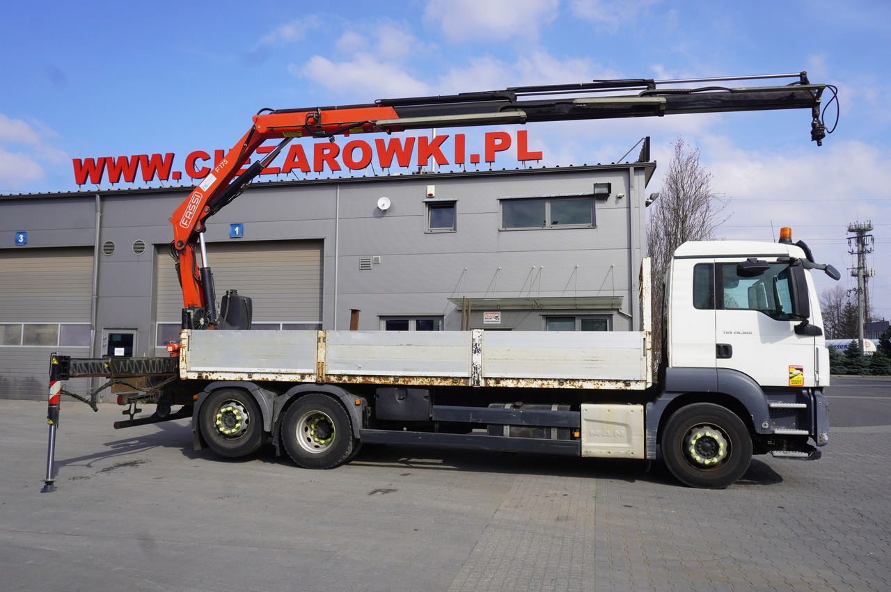 MAN TGS 26.360 Flatbed / Fassi F175 7.7 T / steered 3rd axle - Nosturiauto: kuva MAN TGS 26.360 Flatbed / Fassi F175 7.7 T / steered 3rd axle - Nosturiauto MAN TGS 26.360 Flatbed / Fassi F175 7.7 T / steered 3rd axle - Nosturiauto: kuva MAN TGS 26.360 Flatbed / Fassi F175 7.7 T / steered 3rd axle - Nosturiauto