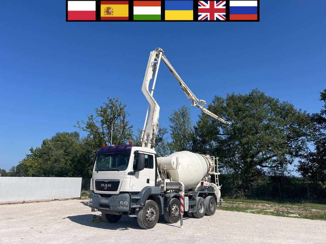 MAN TGS 32.400 8x4 Concrete Mixer Pump truck / 426 MTH !!! / 18 meters - Betonipumppuauto: kuva MAN TGS 32.400 8x4 Concrete Mixer Pump truck / 426 MTH !!! / 18 meters - Betonipumppuauto MAN TGS 32.400 8x4 Concrete Mixer Pump truck / 426 MTH !!! / 18 meters - Betonipumppuauto: kuva MAN TGS 32.400 8x4 Concrete Mixer Pump truck / 426 MTH !!! / 18 meters - Betonipumppuauto
