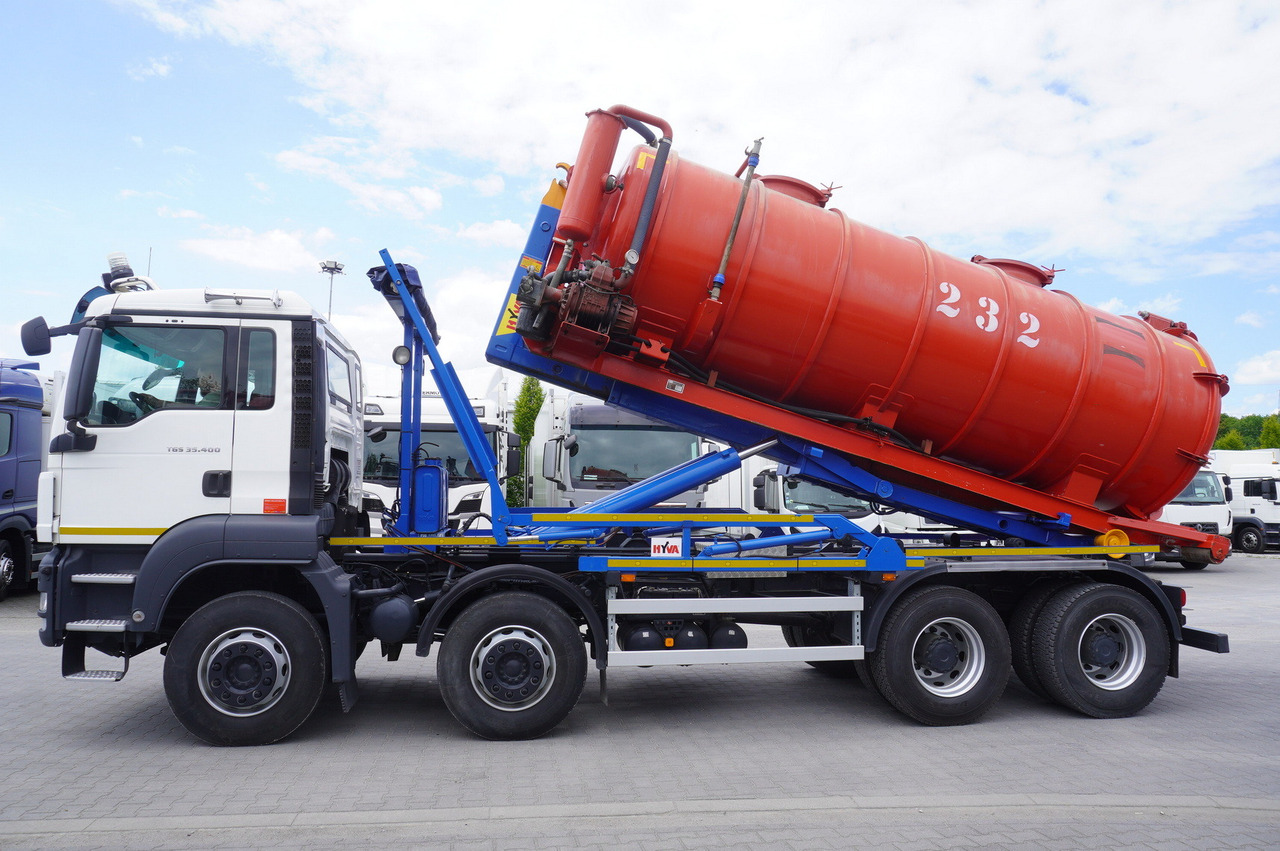 MAN TGS 35.400 8 × 4 E5 / HYVA HOOK LIFT 32.56 SE / Septic barrel 13000 L - Lietevaunu: kuva MAN TGS 35.400 8 × 4 E5 / HYVA HOOK LIFT 32.56 SE / Septic barrel 13000 L - Lietevaunu MAN TGS 35.400 8 × 4 E5 / HYVA HOOK LIFT 32.56 SE / Septic barrel 13000 L - Lietevaunu: kuva MAN TGS 35.400 8 × 4 E5 / HYVA HOOK LIFT 32.56 SE / Septic barrel 13000 L - Lietevaunu