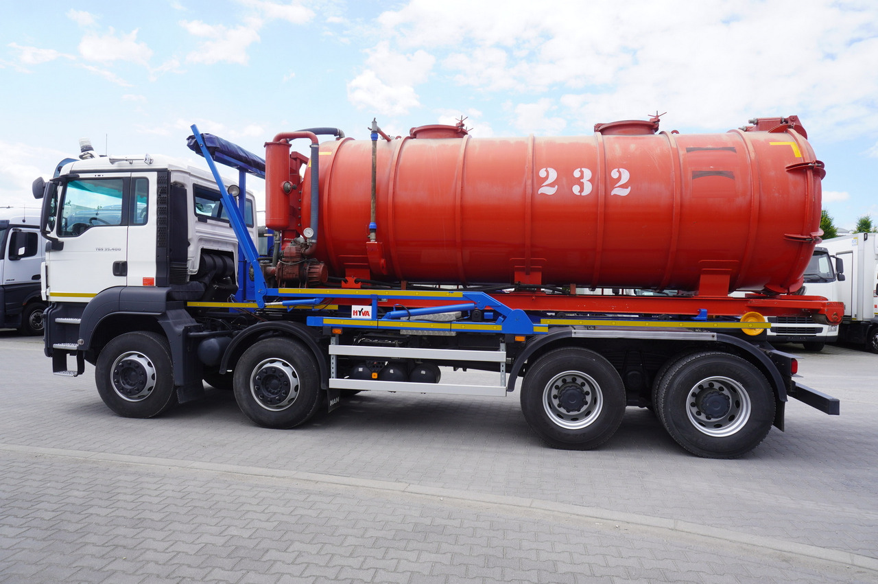 MAN TGS 35.400 8 × 4 E5 / HYVA HOOK LIFT 32.56 SE / Septic barrel 13000 L - Lietevaunu: kuva MAN TGS 35.400 8 × 4 E5 / HYVA HOOK LIFT 32.56 SE / Septic barrel 13000 L - Lietevaunu MAN TGS 35.400 8 × 4 E5 / HYVA HOOK LIFT 32.56 SE / Septic barrel 13000 L - Lietevaunu: kuva MAN TGS 35.400 8 × 4 E5 / HYVA HOOK LIFT 32.56 SE / Septic barrel 13000 L - Lietevaunu