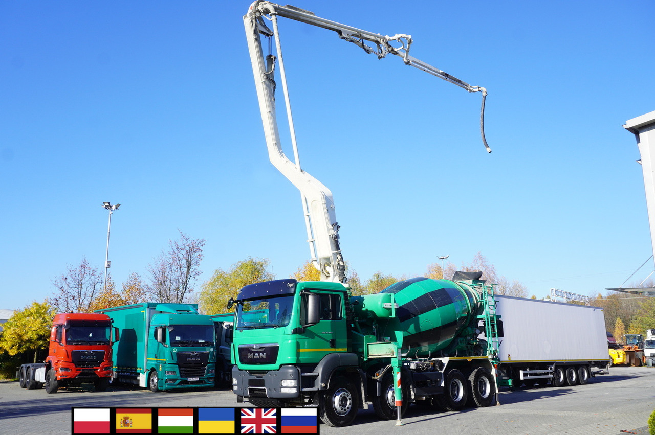MAN TGS 35.480 8x4 Concrete Mixer Pump truck / Putzmeister M24-3 / 1600 MTH! - Betonipumppuauto: kuva MAN TGS 35.480 8x4 Concrete Mixer Pump truck / Putzmeister M24-3 / 1600 MTH! - Betonipumppuauto MAN TGS 35.480 8x4 Concrete Mixer Pump truck / Putzmeister M24-3 / 1600 MTH! - Betonipumppuauto: kuva MAN TGS 35.480 8x4 Concrete Mixer Pump truck / Putzmeister M24-3 / 1600 MTH! - Betonipumppuauto