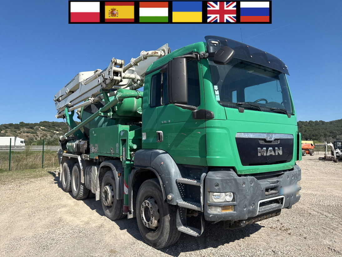 MAN TGS 35.480 8x4 Concrete Mixer Pump truck / Putzmeister M24-3 / 1600 MTH! - Betoniauto: kuva MAN TGS 35.480 8x4 Concrete Mixer Pump truck / Putzmeister M24-3 / 1600 MTH! - Betoniauto MAN TGS 35.480 8x4 Concrete Mixer Pump truck / Putzmeister M24-3 / 1600 MTH! - Betoniauto: kuva MAN TGS 35.480 8x4 Concrete Mixer Pump truck / Putzmeister M24-3 / 1600 MTH! - Betoniauto