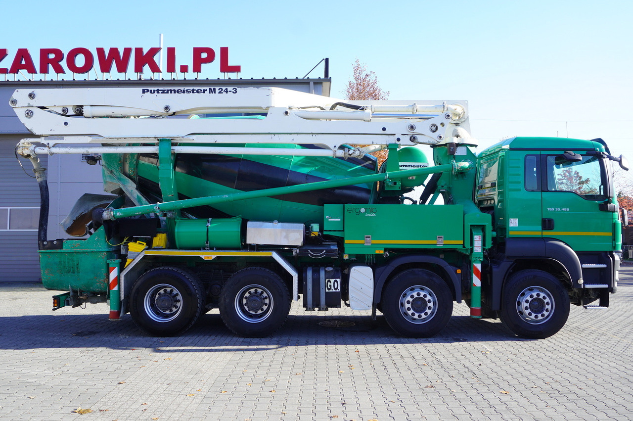 MAN TGS 35.480 8x4 Concrete Mixer Pump truck / Putzmeister M24-3 / 1600 MTH! - Betonipumppuauto: kuva MAN TGS 35.480 8x4 Concrete Mixer Pump truck / Putzmeister M24-3 / 1600 MTH! - Betonipumppuauto MAN TGS 35.480 8x4 Concrete Mixer Pump truck / Putzmeister M24-3 / 1600 MTH! - Betonipumppuauto: kuva MAN TGS 35.480 8x4 Concrete Mixer Pump truck / Putzmeister M24-3 / 1600 MTH! - Betonipumppuauto