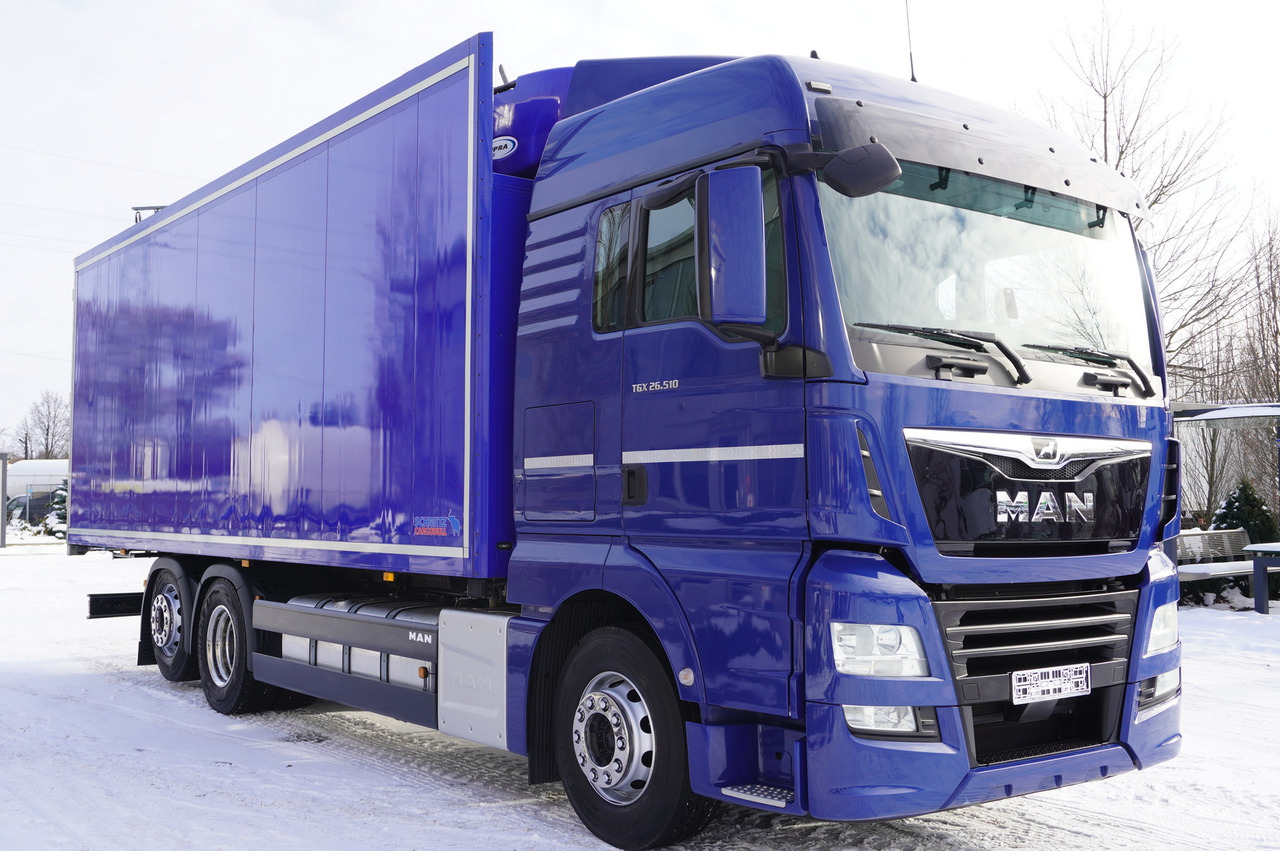 MAN TGX 26.510 6×2 E6 2021 / ATP/FRC / Schmitz FLOWER refrigerator 19 pallets / steering axle / 2 units - Refrigeraattori kuorma-auto: kuva MAN TGX 26.510 6×2 E6 2021 / ATP/FRC / Schmitz FLOWER refrigerator 19 pallets / steering axle / 2 units - Refrigeraattori kuorma-auto MAN TGX 26.510 6×2 E6 2021 / ATP/FRC / Schmitz FLOWER refrigerator 19 pallets / steering axle / 2 units - Refrigeraattori kuorma-auto: kuva MAN TGX 26.510 6×2 E6 2021 / ATP/FRC / Schmitz FLOWER refrigerator 19 pallets / steering axle / 2 units - Refrigeraattori kuorma-auto