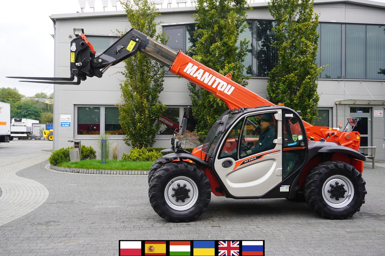 MANITOU MT 730 H / 7 m reach / 3 t / height 190 cm / 2900 MTH! / Joystick - Teleskooppikuormaaja: kuva MANITOU MT 730 H / 7 m reach / 3 t / height 190 cm / 2900 MTH! / Joystick - Teleskooppikuormaaja MANITOU MT 730 H / 7 m reach / 3 t / height 190 cm / 2900 MTH! / Joystick - Teleskooppikuormaaja: kuva MANITOU MT 730 H / 7 m reach / 3 t / height 190 cm / 2900 MTH! / Joystick - Teleskooppikuormaaja