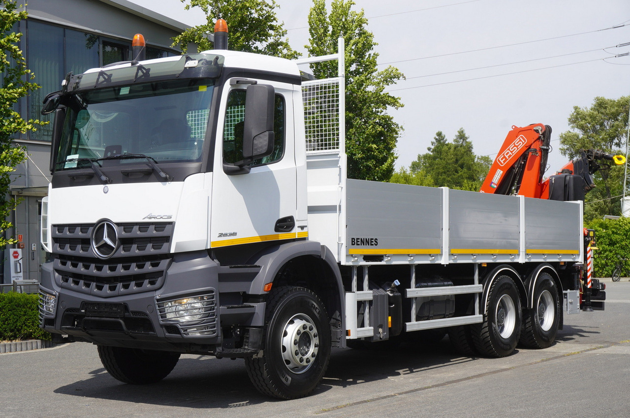 MERCEDES-BENZ AROCS 2636 Flatbed / HDS FASSI F175 7.7 T / 150,000 km - Lava-kuorma-auto, Nosturiauto: kuva MERCEDES-BENZ AROCS 2636 Flatbed / HDS FASSI F175 7.7 T / 150,000 km - Lava-kuorma-auto, Nosturiauto MERCEDES-BENZ AROCS 2636 Flatbed / HDS FASSI F175 7.7 T / 150,000 km - Lava-kuorma-auto, Nosturiauto: kuva MERCEDES-BENZ AROCS 2636 Flatbed / HDS FASSI F175 7.7 T / 150,000 km - Lava-kuorma-auto, Nosturiauto