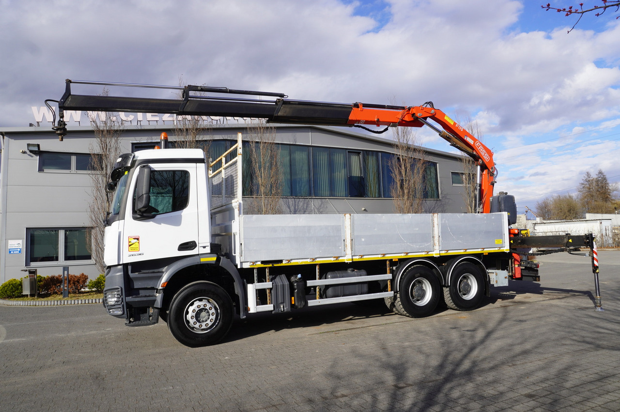 MERCEDES-BENZ AROCS 2636 Flatbed / HDS FASSI F175 7.7 T / 150,000 km - Ajoneuvonosturi: kuva MERCEDES-BENZ AROCS 2636 Flatbed / HDS FASSI F175 7.7 T / 150,000 km - Ajoneuvonosturi MERCEDES-BENZ AROCS 2636 Flatbed / HDS FASSI F175 7.7 T / 150,000 km - Ajoneuvonosturi: kuva MERCEDES-BENZ AROCS 2636 Flatbed / HDS FASSI F175 7.7 T / 150,000 km - Ajoneuvonosturi
